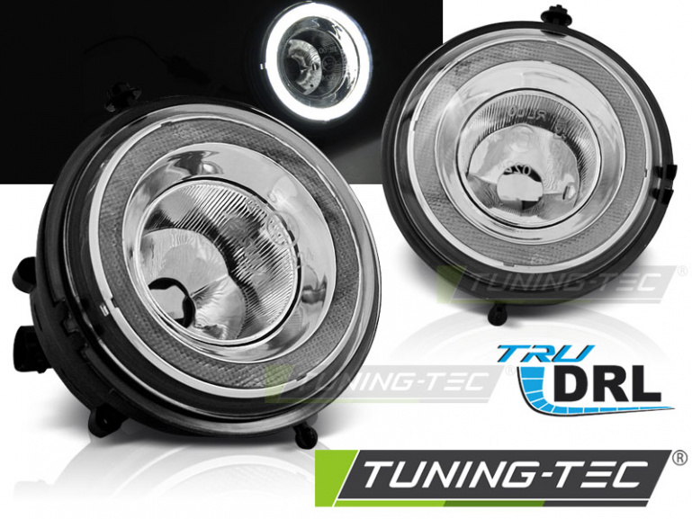 Upgrade LED Nebelscheinwerfer / Tagfahrlicht für Mini Cooper R55 / R56 / R57 Schwarz